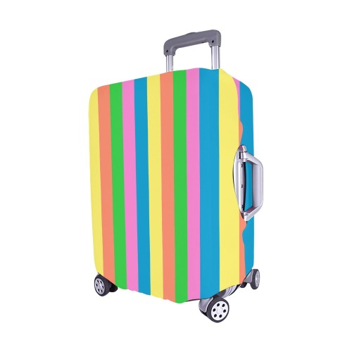 pastel multicoloured Luggage Cover/Medium 22"-25"