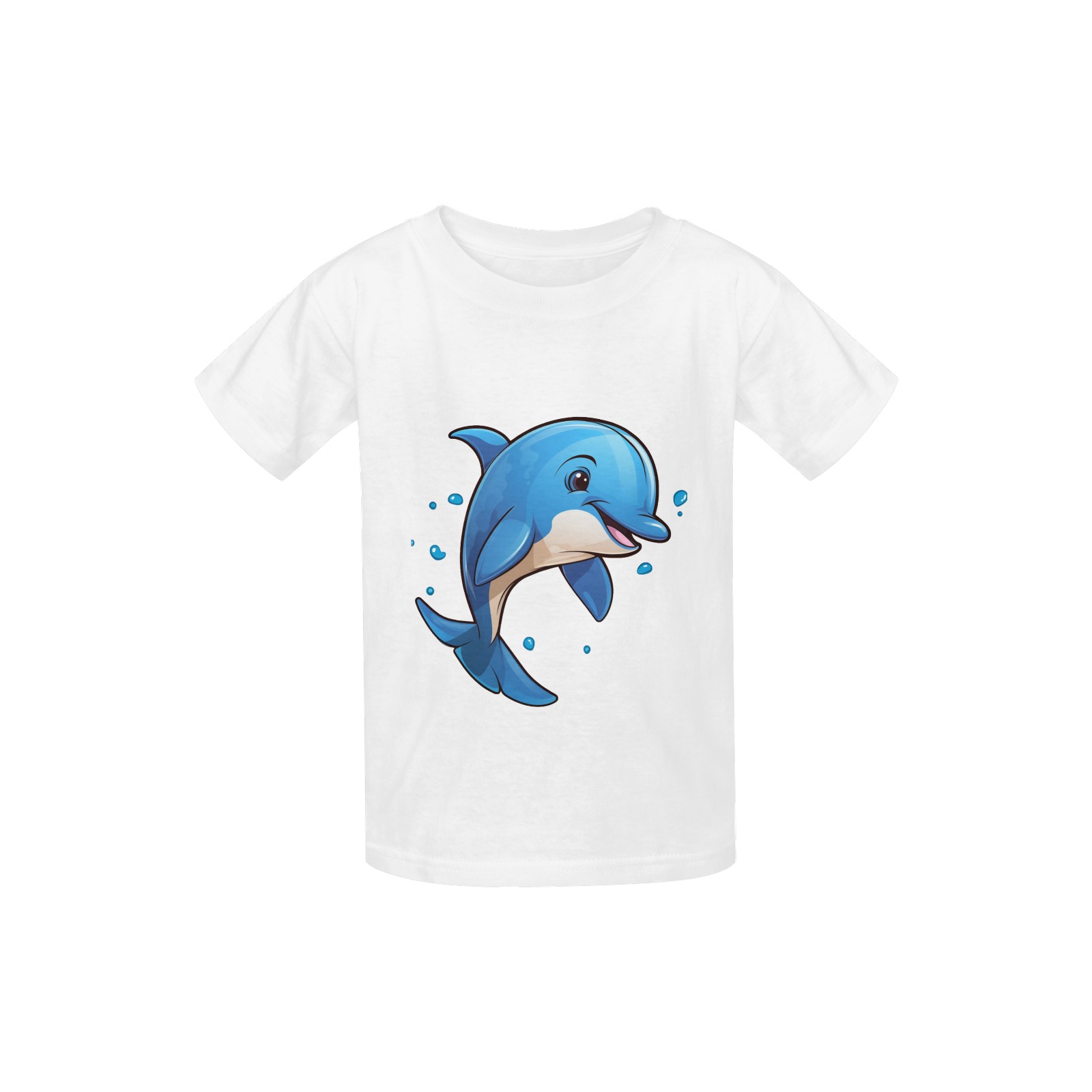 Dolphin cute Kid's  Classic T-shirt (Model T22)