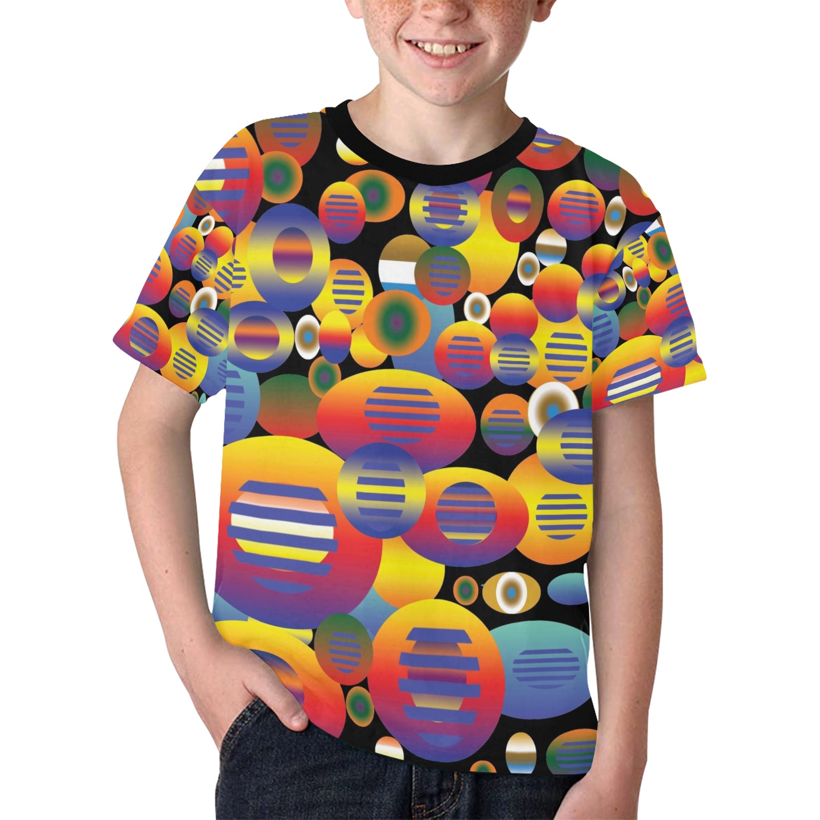 closed balls1 Kids' All Over Print T-shirt (Model T65)