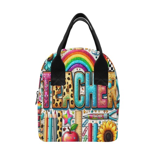teacher lunch tote