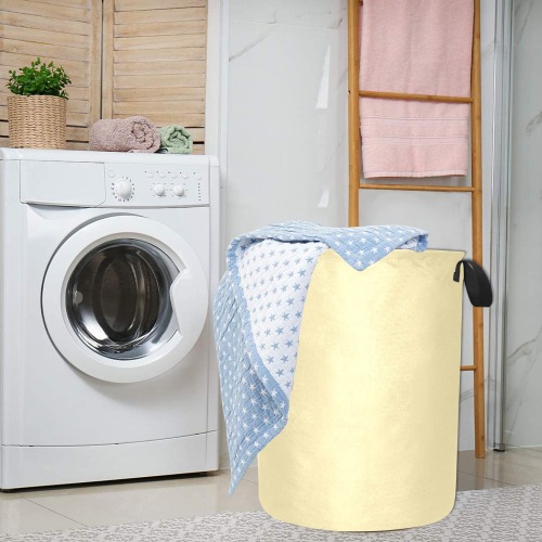 color vanilla Laundry Bag (Large)