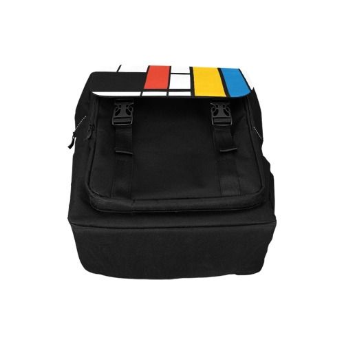 Mondrian De Stijl Modern Casual Shoulders Backpack (Model 1623)