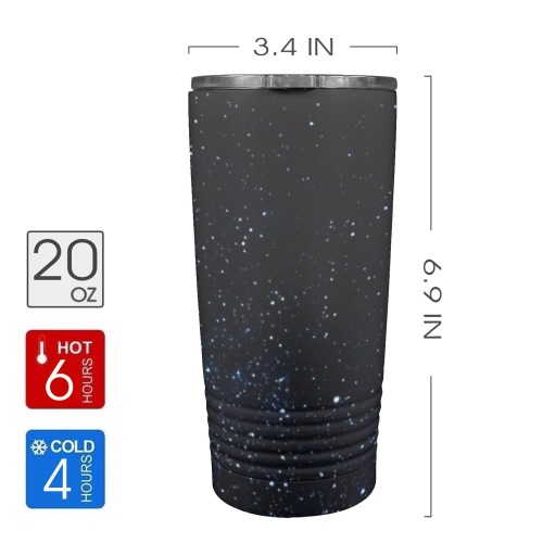 Kokoro Dojo Space 20oz Insulated Stainless Steel Mobile Tumbler