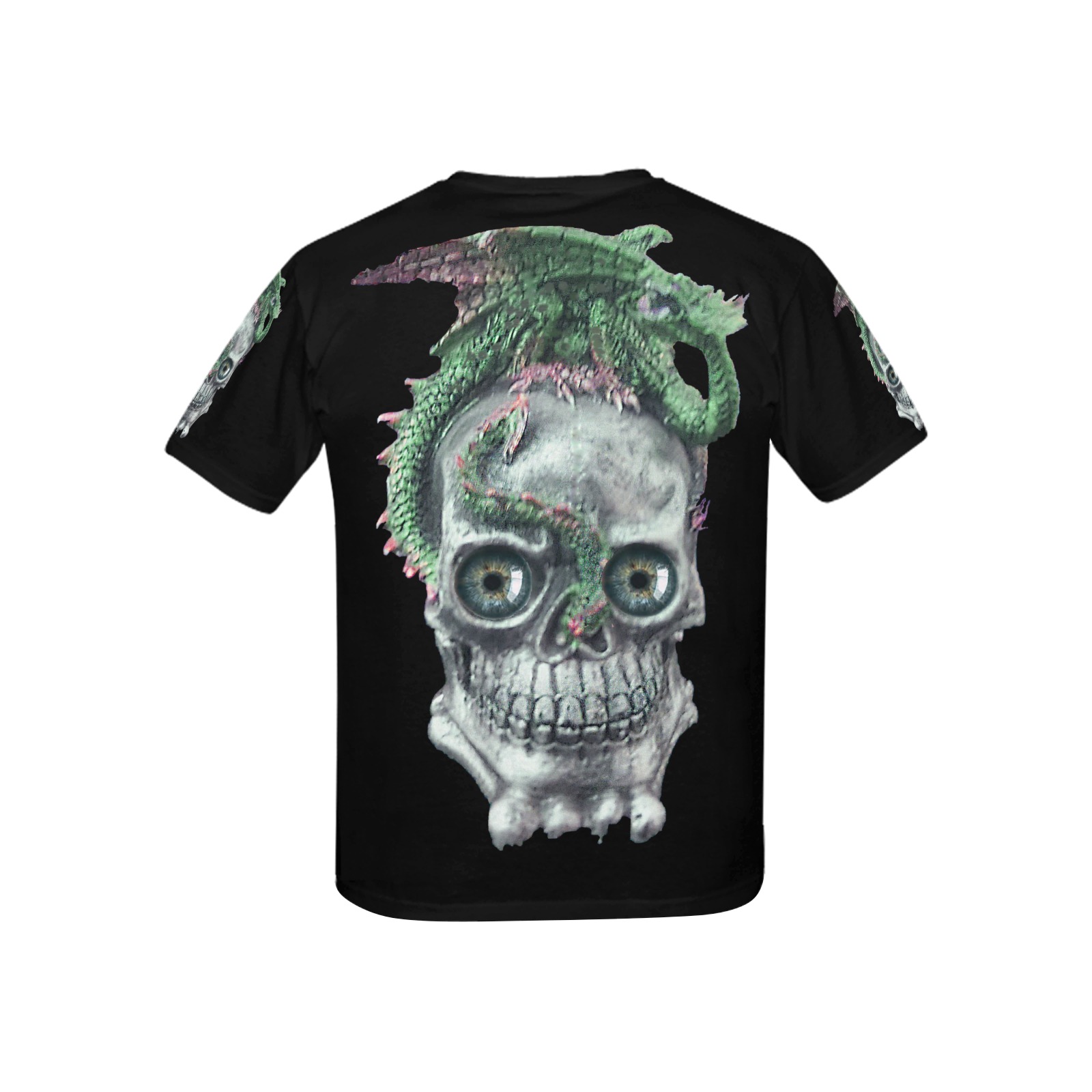 skull 1 Kids' All Over Print T-shirt (USA Size) (Model T40)
