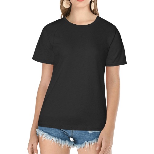 Angel of death Women's Raglan T-Shirt/Front Printing (Model T62)