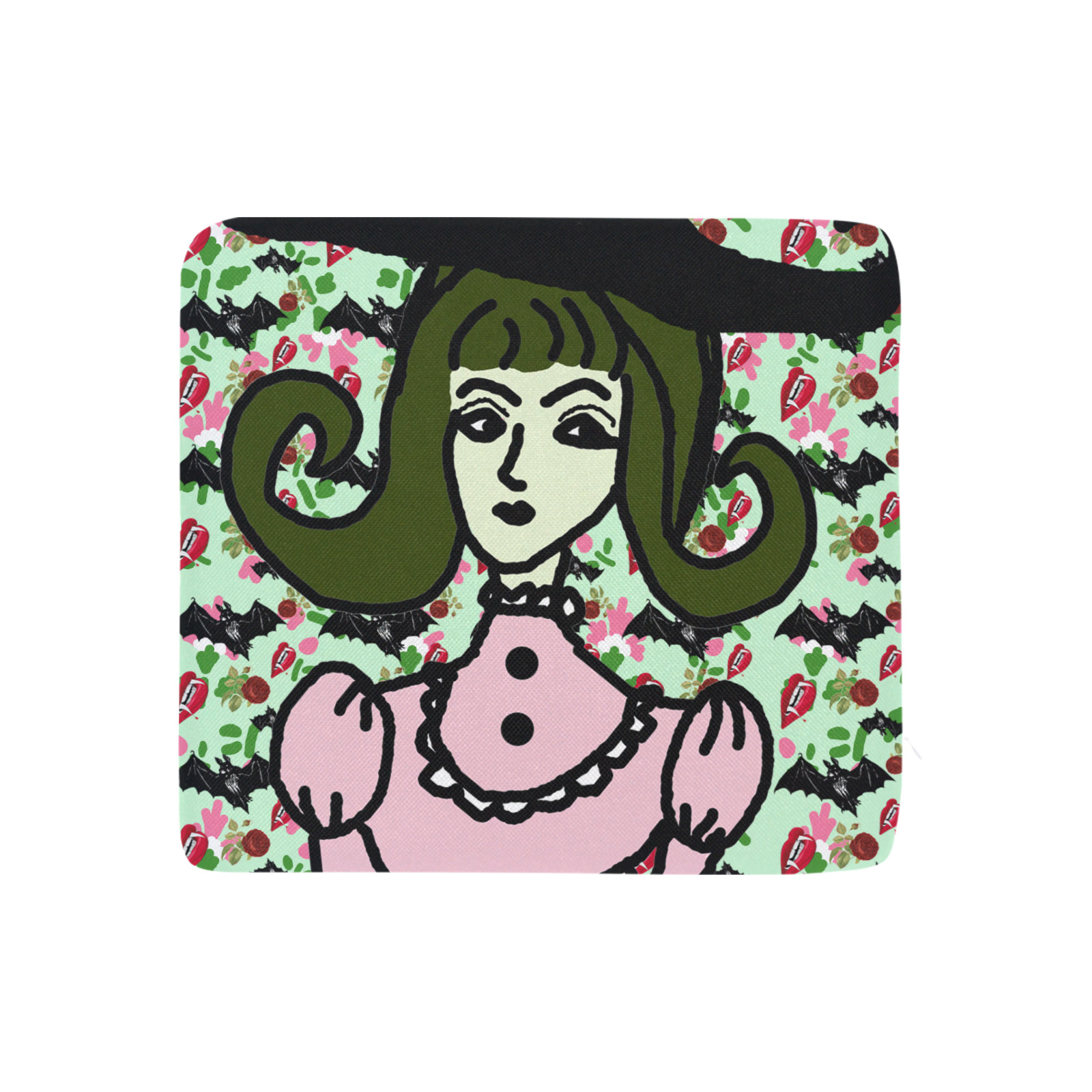 wicked witch wall Rectangular Seat Cushion