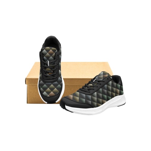 snake skin Men's Mudguard Running Shoes (Model 10092)