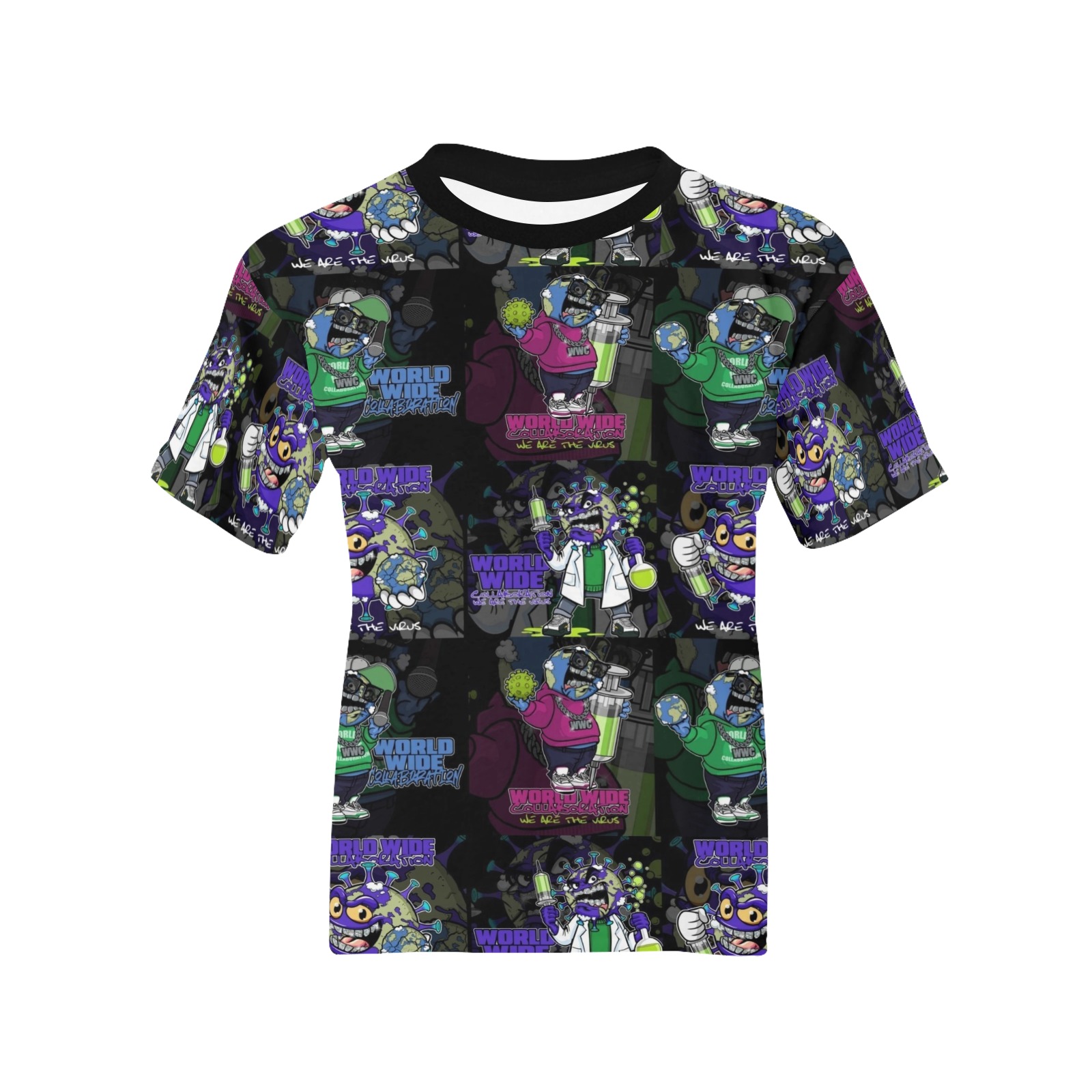 wwcfam Kids' All Over Print T-shirt (Model T65)
