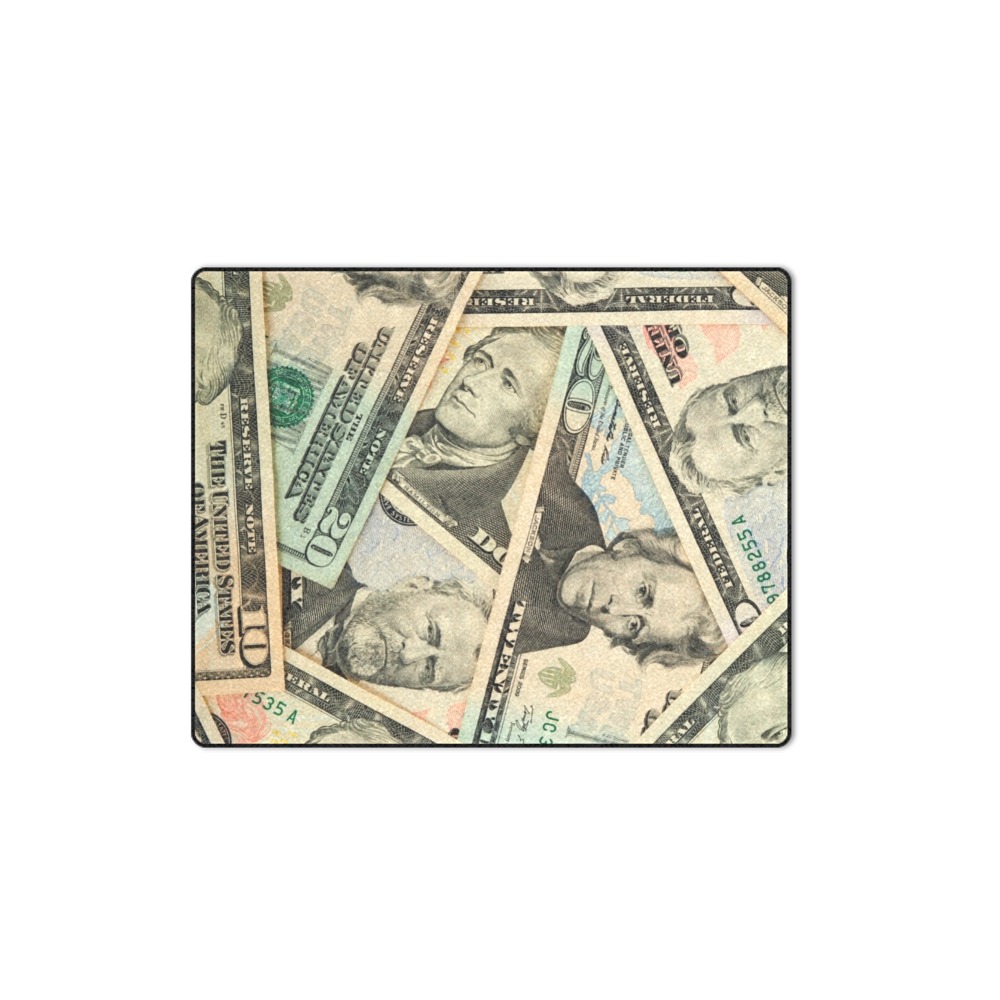 US PAPER CURRENCY Blanket 40"x50"