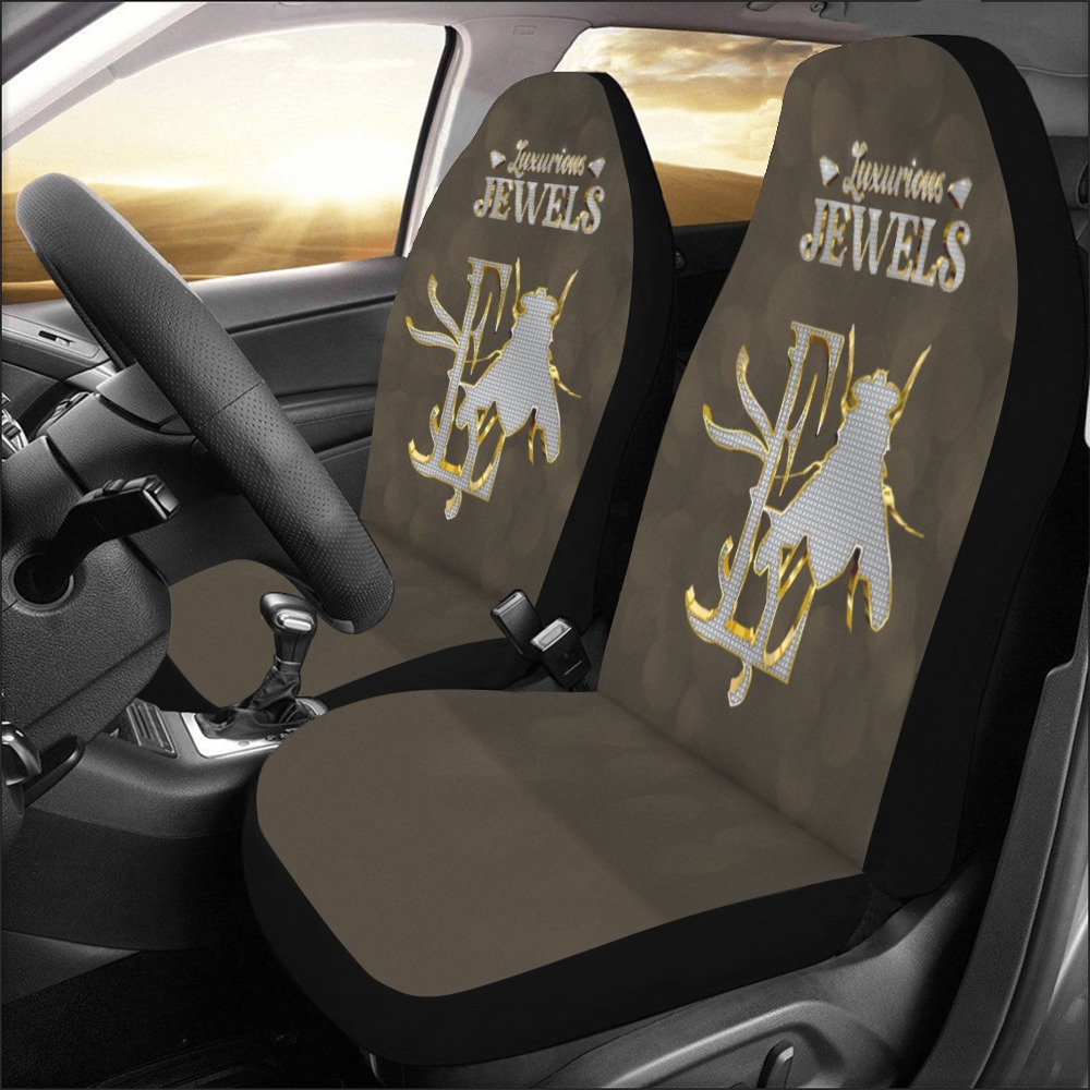 Luxurious Jewels Collectable Fly Car Seat Covers (Set of 2)
