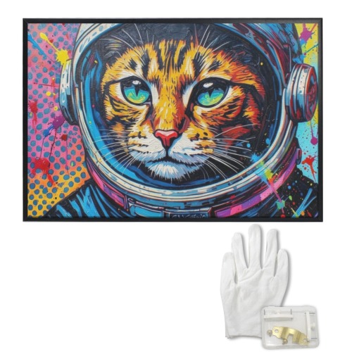 BENGAL CAT IN SPACE-8