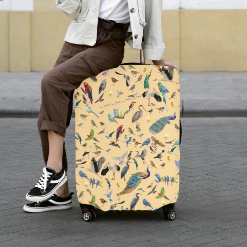 oiseaux 5 Luggage Cover/Extra Large 28"-30"
