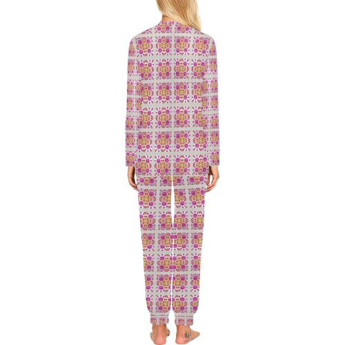 pattern (9) Women's All Over Print Pajama Set