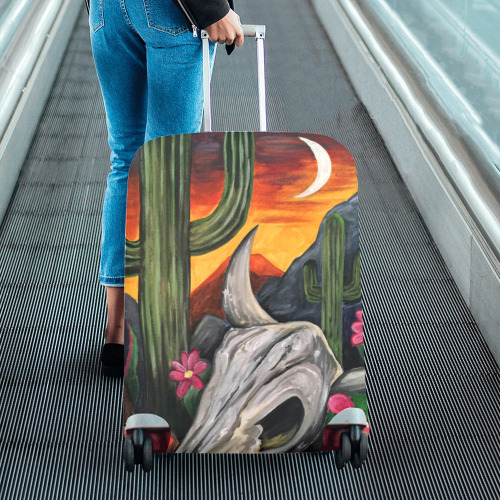Desert Nights Luggage Cover/Large 26"-28"