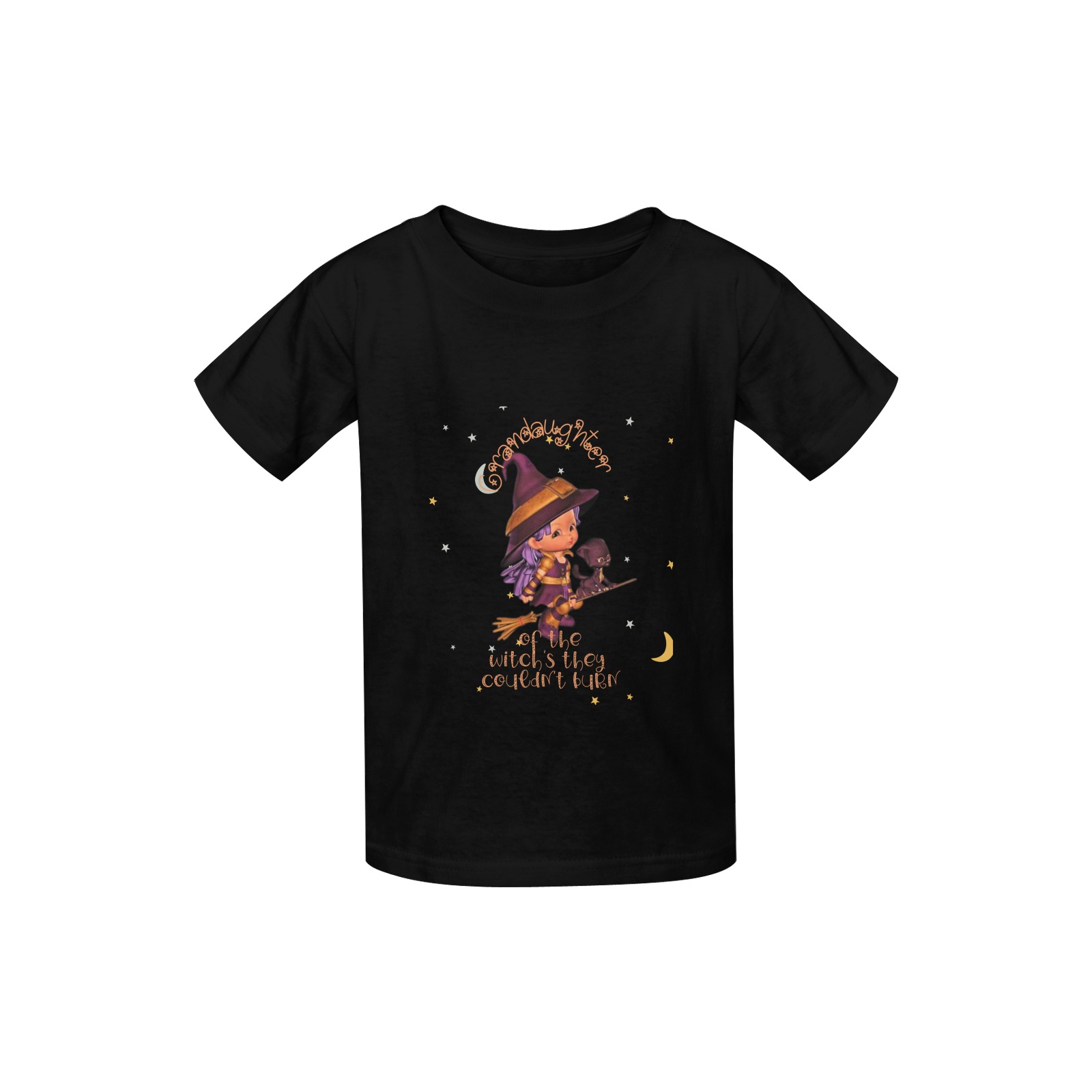 Granddaughter of the witches they couldn't burn Kid's  Classic T-shirt (Model T22)