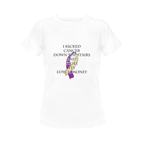 Bladder Cancer Bully Women's T-Shirt in USA Size (Front Printing Only)
