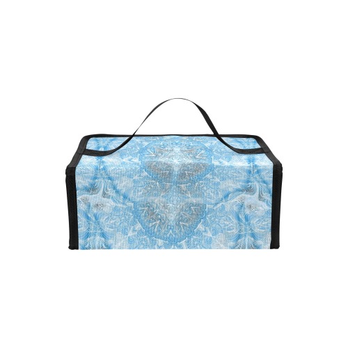 Niddhi pastel 3 --blue- Copy (2) Portable Insulated Lunch Bag (Model 1727)
