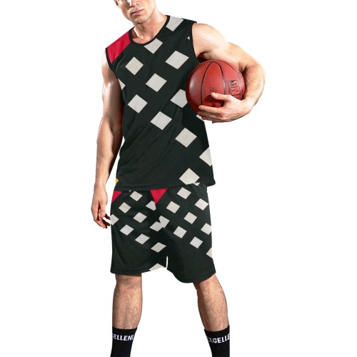 Counter-composition XV by Theo van Doesburg- All Over Print Basketball Uniform