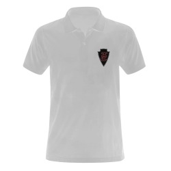 TC Arrowhead-Grey Men's Polo Shirt (Model T24)