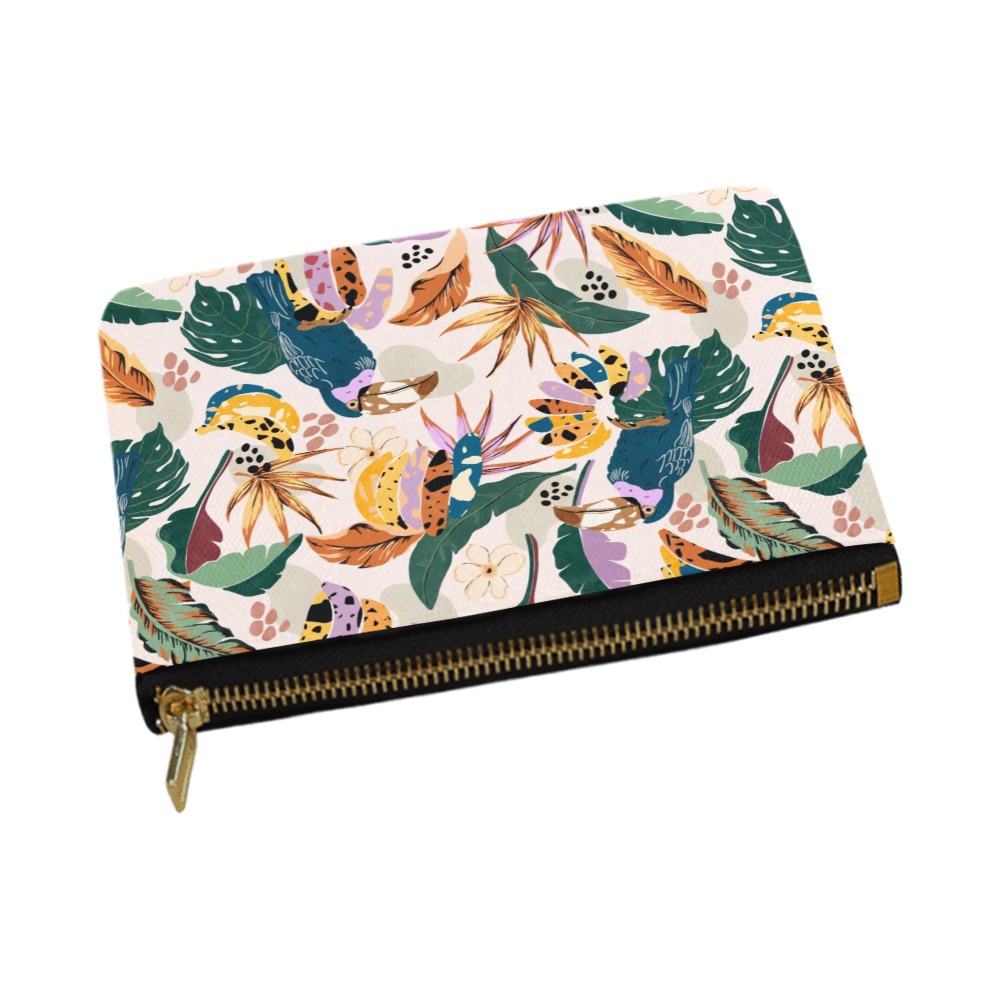 Toucans in wild tropical nature Carry-All Pouch 12.5''x8.5''