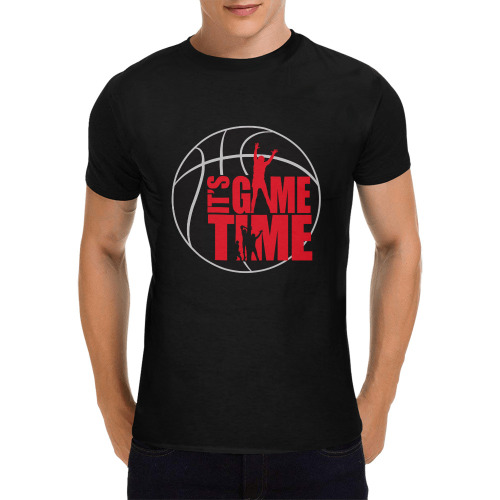 Its Game Time - Red Men's T-Shirt in USA Size (Front Printing Only)