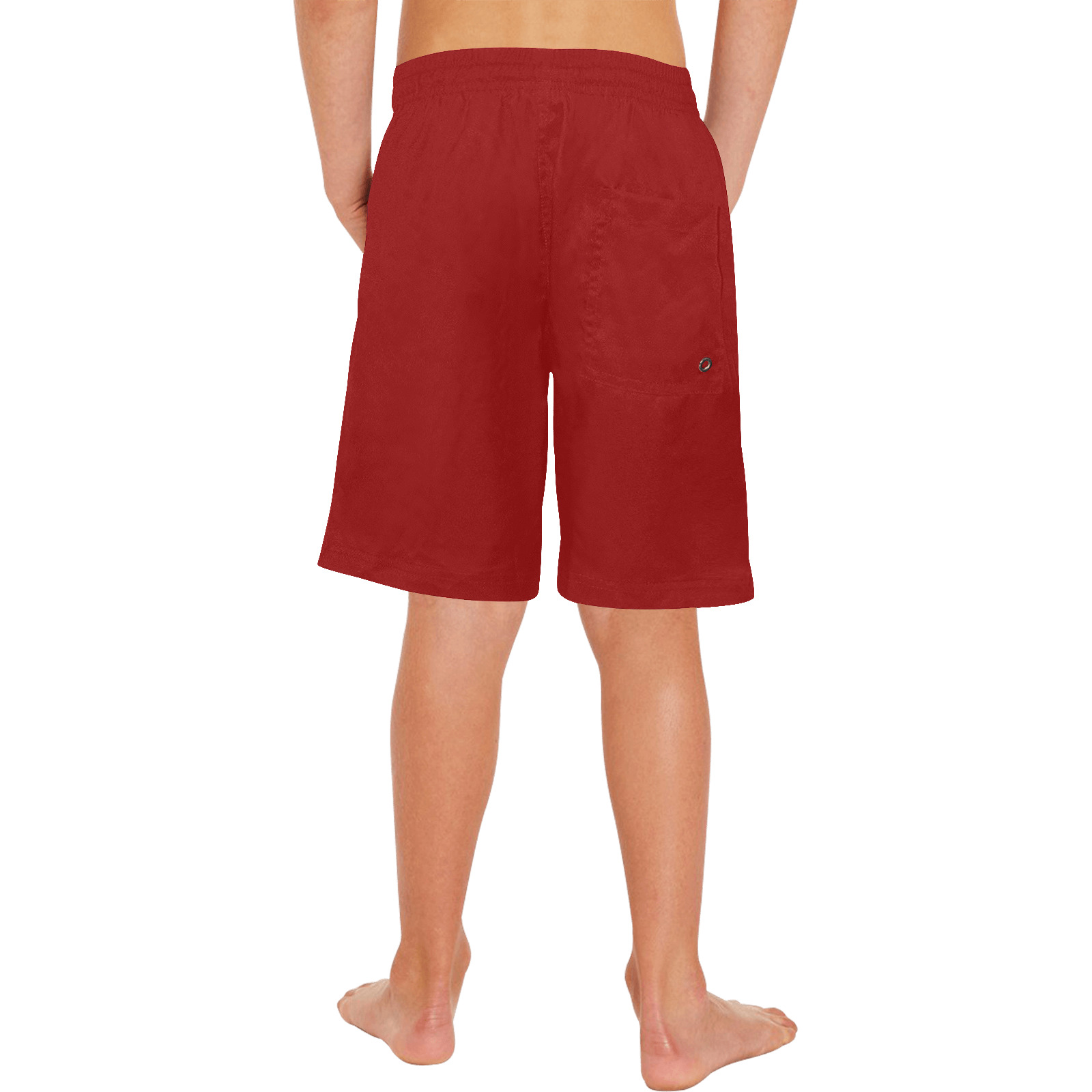 Kid's Canada Maple Leaf Boys' Casual Beach Shorts (Model L52)
