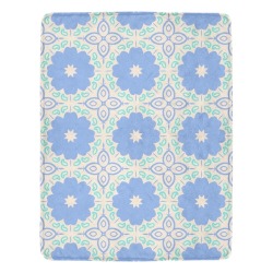 Beautiful Abstract Floral Ultra-Soft Micro Fleece Blanket 54"x70"