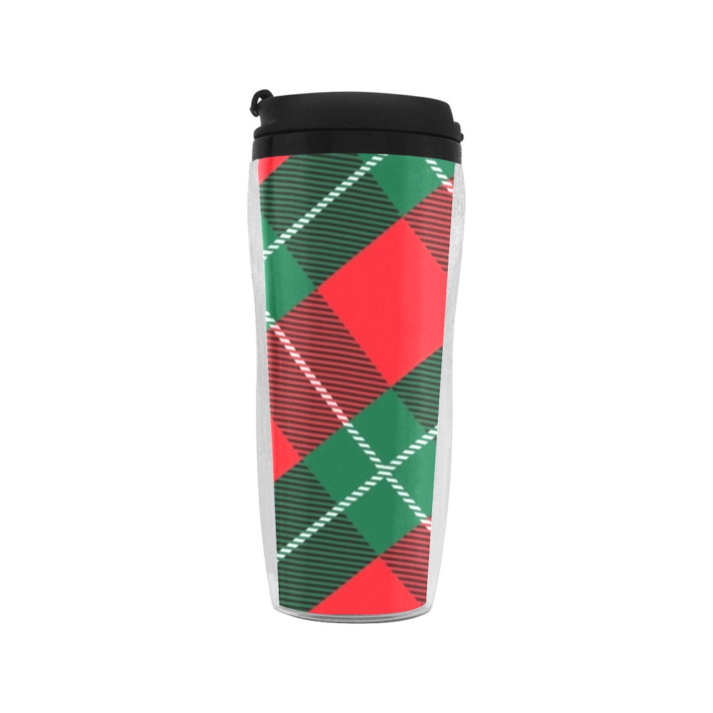 Christmas Plaid Reusable Coffee Cup (11.8oz)