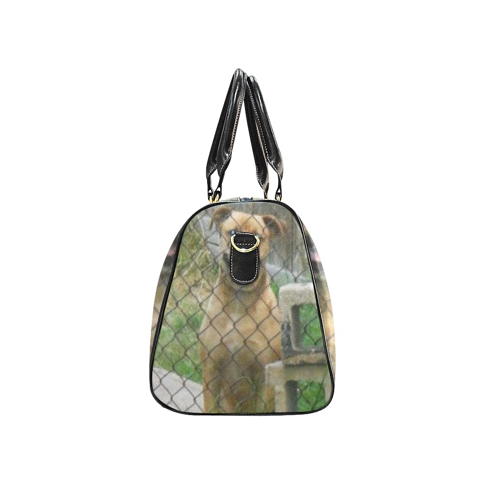A Smiling Dog New Waterproof Travel Bag/Small (Model 1639)