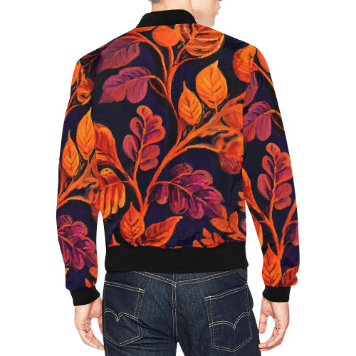 flowers botanic art (10) bomber jacket All Over Print Bomber Jacket for Men (Model H19)