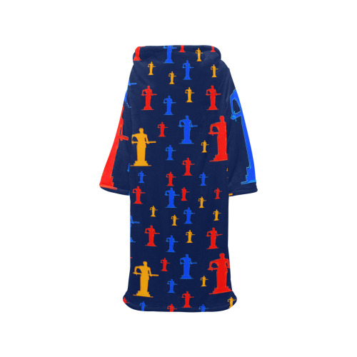 Mother Armenia Blanket Robe with Sleeves for Adults