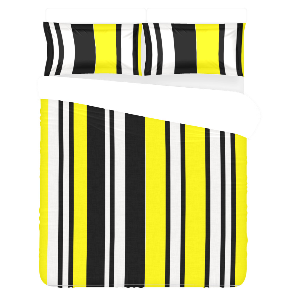 by stripes 3-Piece Bedding Set
