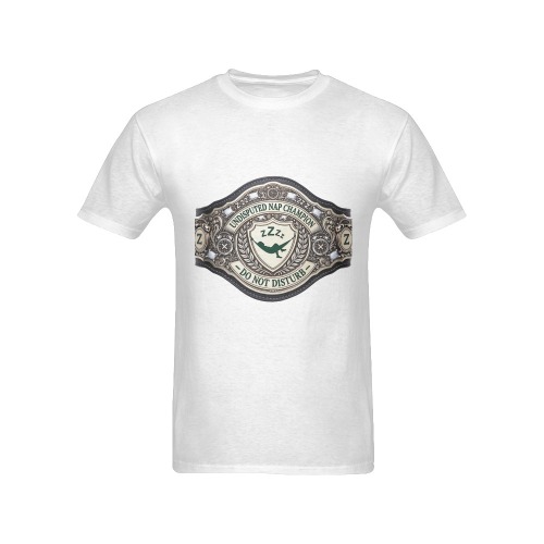 Nap Champion Belt T Shirt, Sarcastic Dad Gift