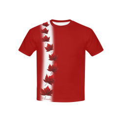 Kid's Canada Souvenir T-shirt Kids' All Over Print T-shirt (USA Size) (Model T40)