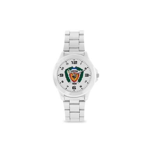 3rd Battalion, 4th Marines Unisex Stainless Steel Watch(Model 103)