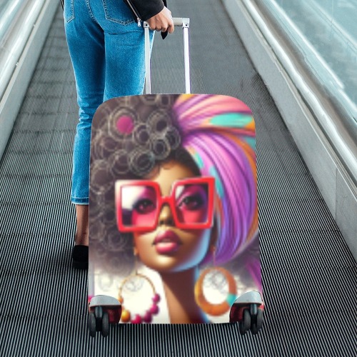 Classy Lady Luggage Cover/Large 26"-28"