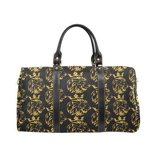 Freeman Empire Leather Duffle Bag (Black) New Waterproof Travel Bag/Large (Model 1639)