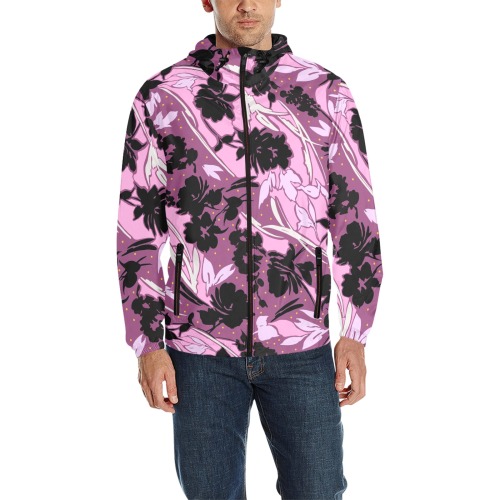 Modern floral garden Pink 45G