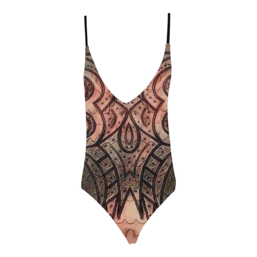MazeofBody. Sexy Lacing Backless One-Piece Swimsuit (Model S10)