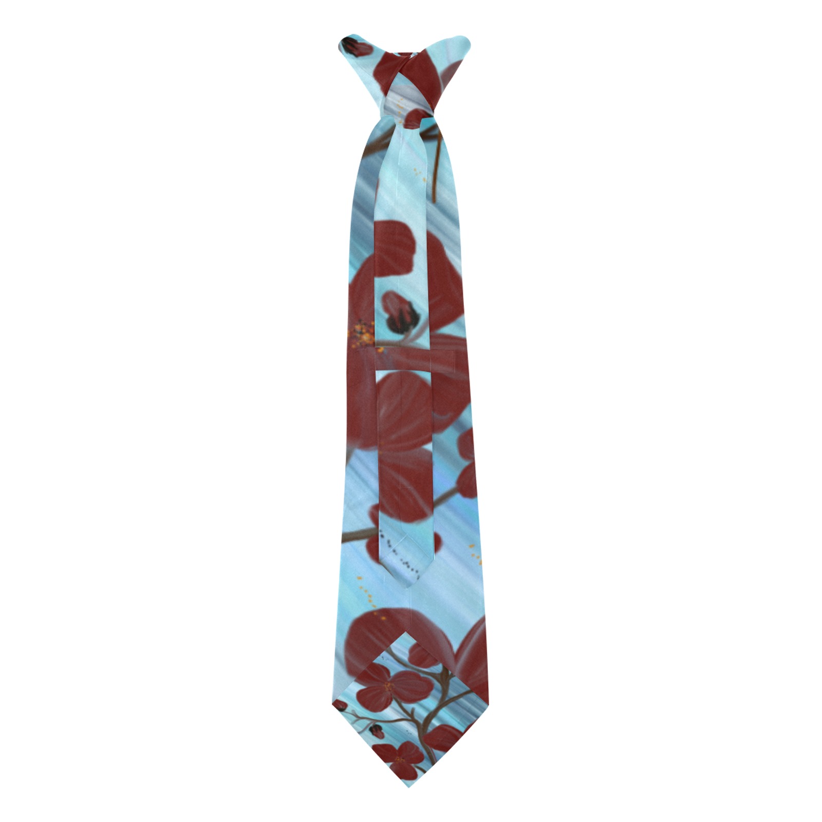 Blossom Custom Peekaboo Tie with Hidden Picture