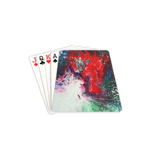 Explosion on the Sea Playing Cards 2.5"x3.5"