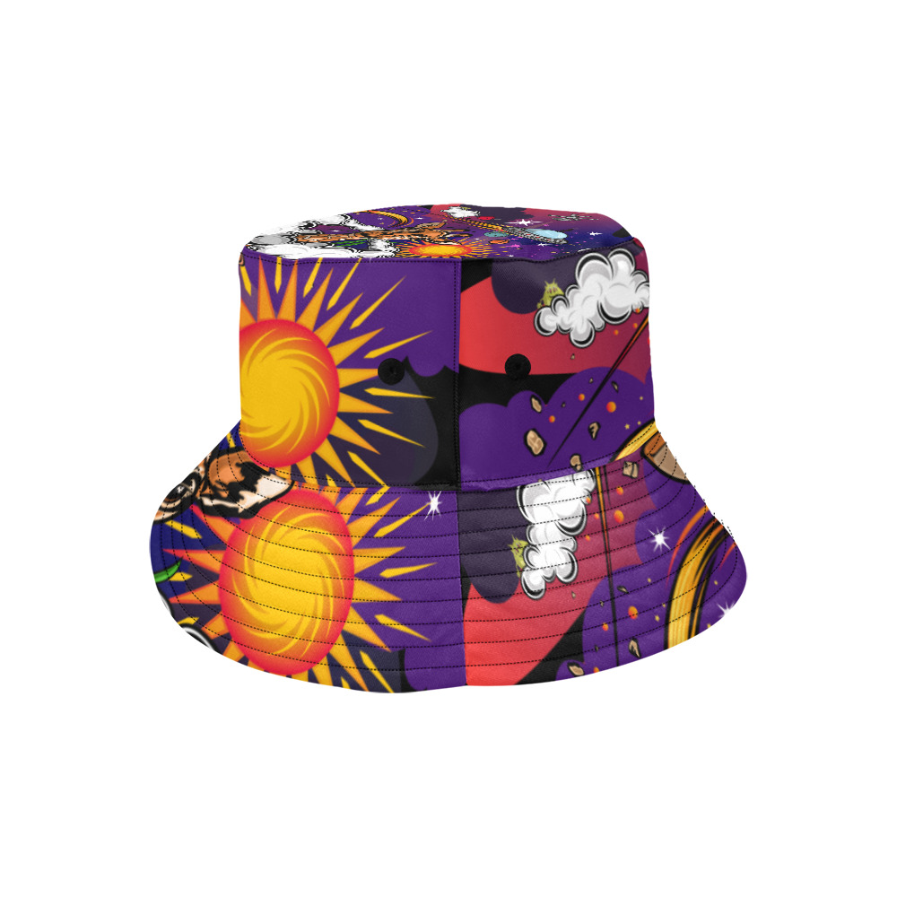 Into The Stars All Over Print Bucket Hat for Men