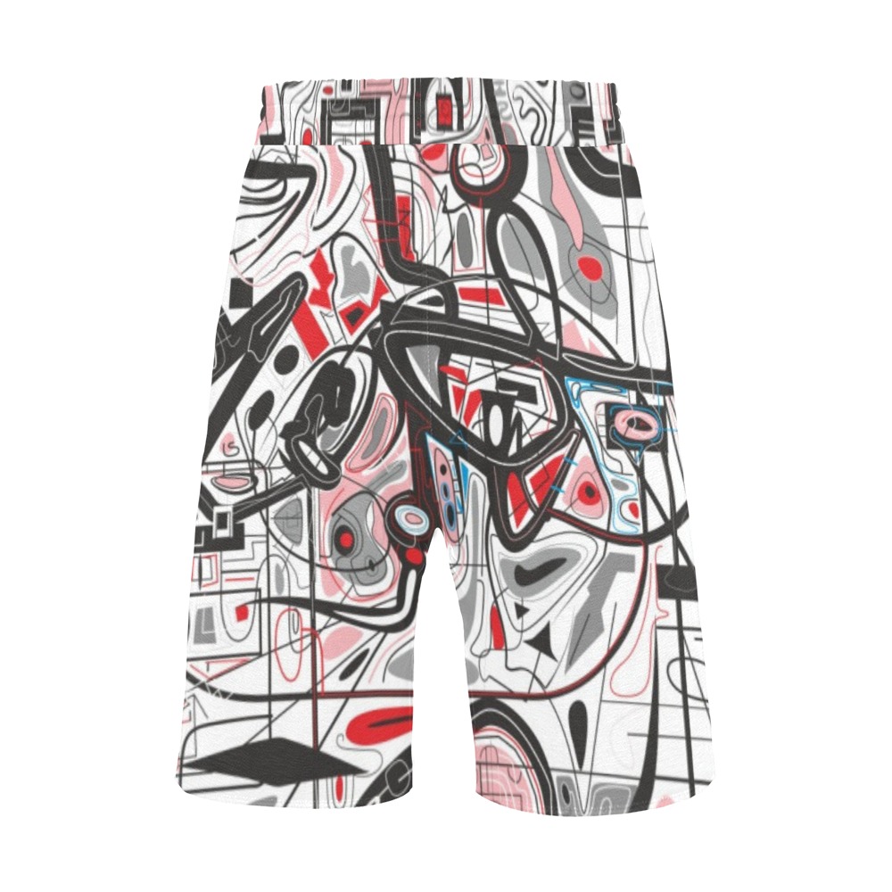 Model 2 Men's All Over Print Casual Shorts (Model L23)
