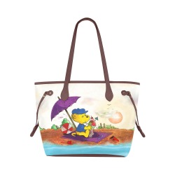 Ferald's Ice Cream Beach Delight Clover Canvas Tote Bag (Model 1661)