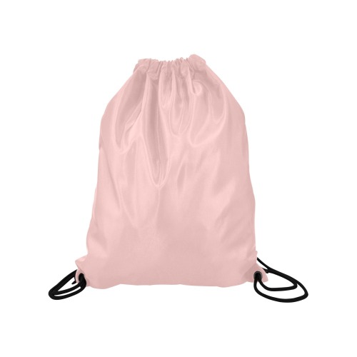 Gossamer Pink Medium Drawstring Bag Model 1604 (Twin Sides) 13.8"(W) * 18.1"(H)