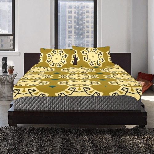 Unique Decorative Abstract - Repper 3-Piece Bedding Set