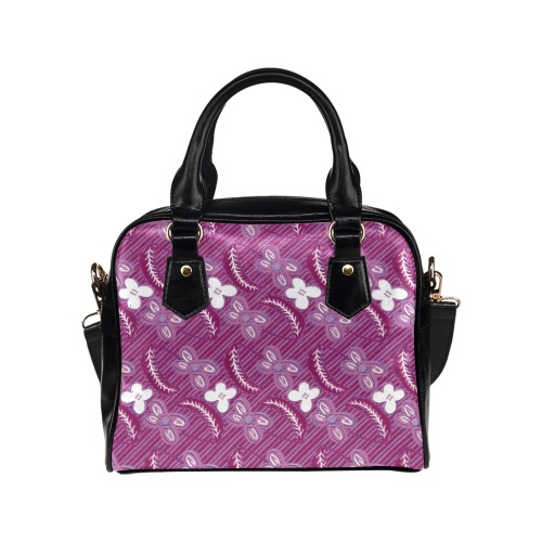 Stylish floral pattern Shoulder Handbag (Model 1634)