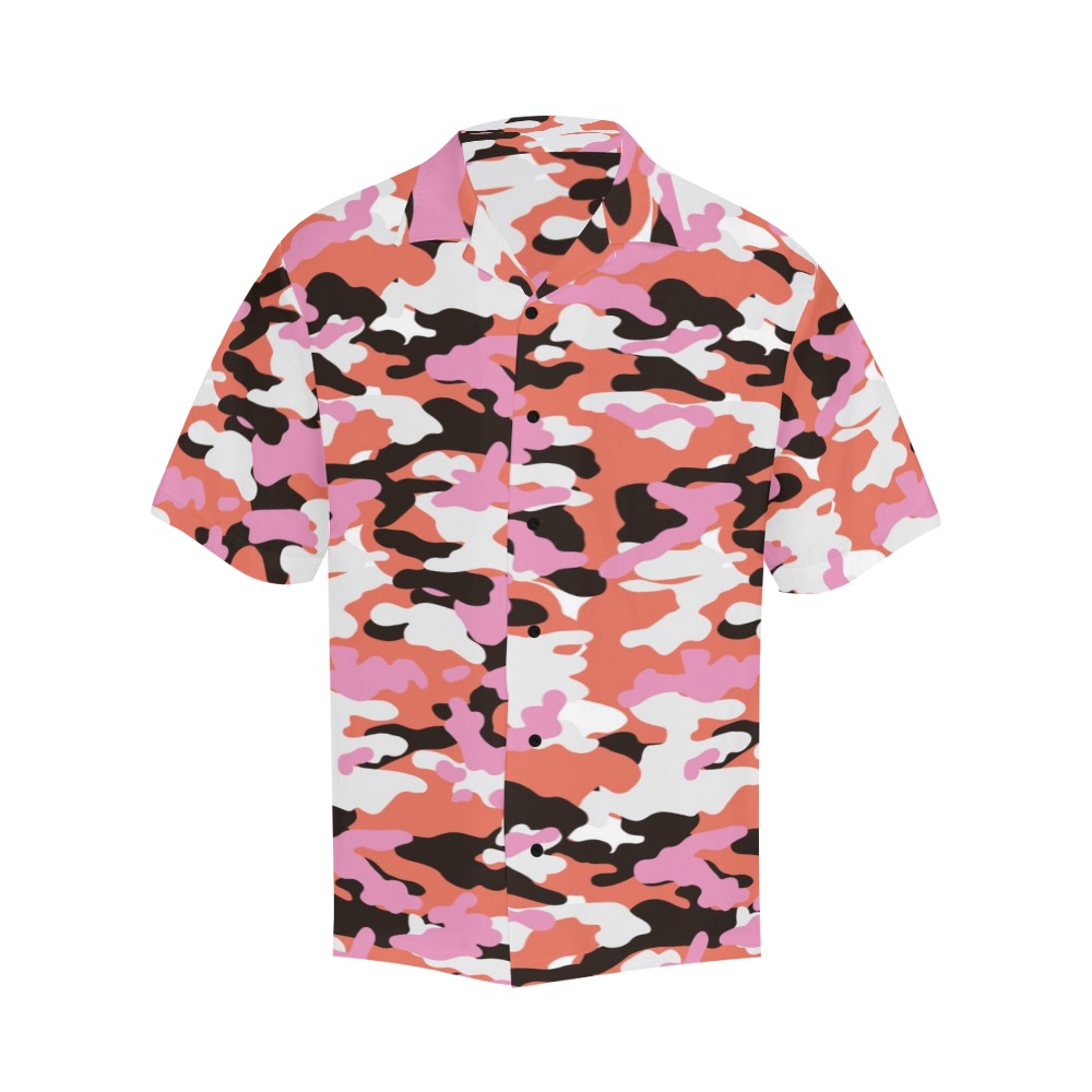 Modern camo texture_03P Hawaiian Shirt (Model T58)