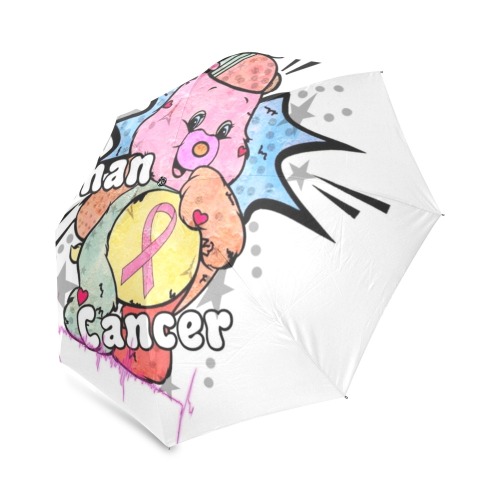 Stronger than Cancer by Nico Bielow (As a donation) Foldable Umbrella (Model U01)