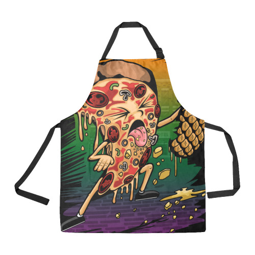 No Pineapple All Over Print Apron